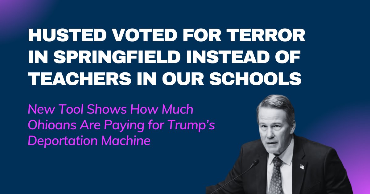 innovationohio's tweet photo. This week #ICE ramped up operations in Springfield – abducting Haitian immigrants and stoking fear throughout the city. #HaitianTPS holders are now required to wear ankle monitors.
Sen. Jon #Husted made it possible.
👉https://t.co/r8jL2sti80 https://t.co/ZdPmaPhXn7