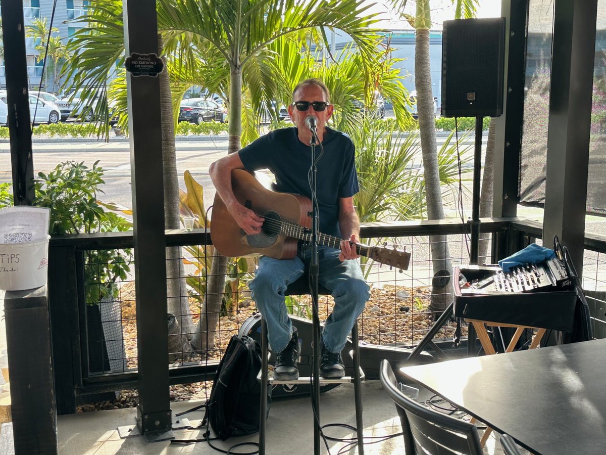 RickyTsBar's tweet photo. Turn your Thursday into a party! 🎸 Catch Dennis Wallace at 4:30 PM and Josh Rodriguez at 7:30 PM at Ricky T's.

Music schedule 🎸 https://t.co/YM7jHIOa1J
Our Menu 🎣 https://t.co/lb4ScfU5BL

#RickyTs #TreasureIsland https://t.co/ojfkG58Uxk