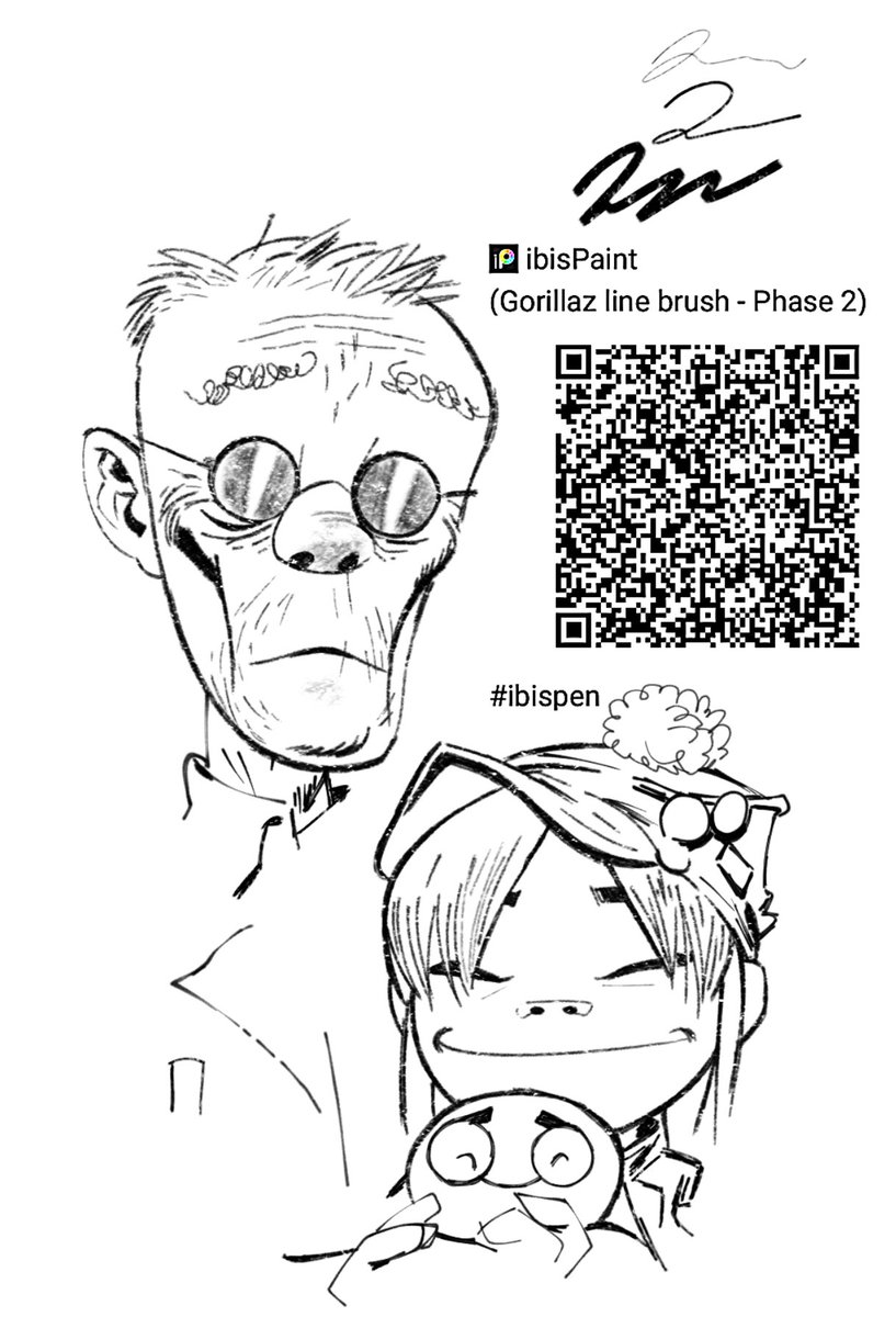 Fluffyy_Puppy's tweet photo. Guys, I did something...
#Gorillaz #IbisPaintX #IbisPaintBrush https://t.co/GDyyQFUMvZ