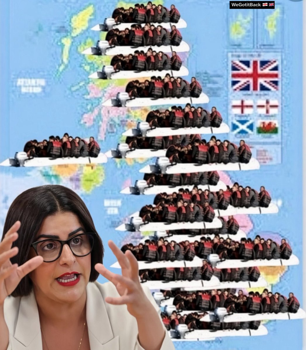 NotFarLeftAtAll's tweet photo. Shabana Mahmood set to spread illegal migrants 'fairly' across Britain despite national fury https://t.co/jAL0jcaRe2