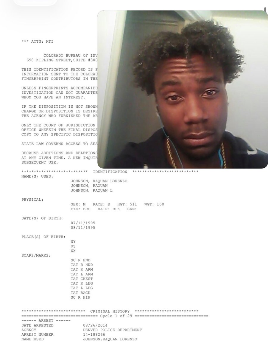 dobetterdnvr's tweet photo. Raquan Lorenzo Johnson (DOB 07/11/1995) was arrested on 06/17/2026 by Denver Police on charges of assault causing injury, strangulation, and sexual assault (all designated as domestic violence) plus a habitual domestic violence offender count. He is being held on a $50,000 cash-only bond.

Court records show Johnson has accumulated 29 arrest cycles in Colorado. His history includes repeated failures to appear, protection-order violations, felony vehicle theft, drug possession and distribution, weapons offenses, multiple assaults (including prior strangulation), burglary, and another sexual assault case. He has multiple prior convictions that resulted in Department of Corrections and jail sentences, including a four-year DOC term for a strangulation assault.

How many chances does a repeat violent offender get before the system prioritizes public safety and victims over repeated releases?
