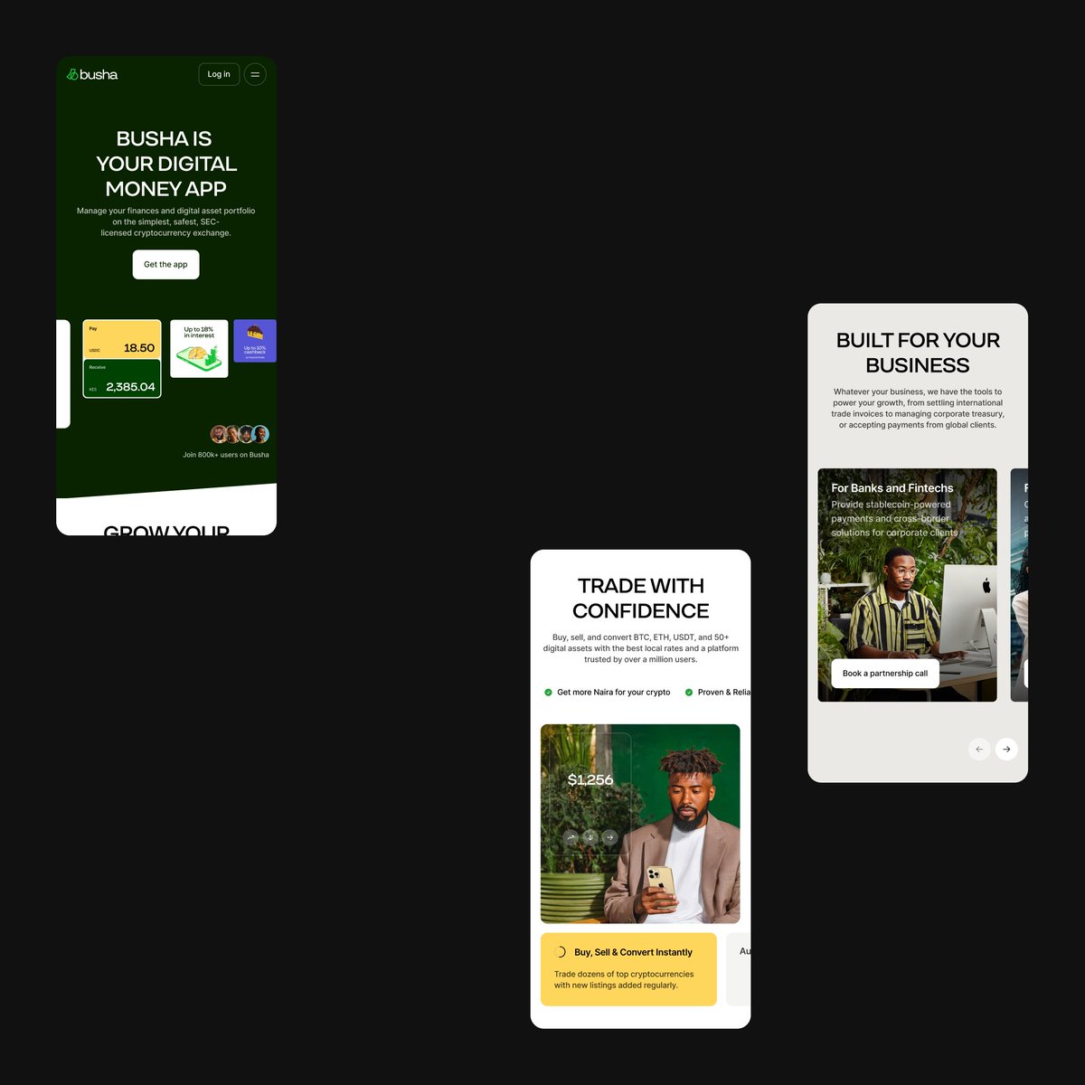 willie_ui's tweet photo. A selection of mobile screens from some of the websites I’ve had the privilege of working on over the past year. https://t.co/p8LW2BZ9fy