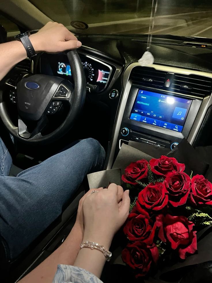 Maria_1_00's tweet photo. He’s driving through the night,
Roses on my lap, his hand on mine.
No big words, no promises.
Just this quiet kind of love that feels like home.
Good night,.💫 https://t.co/YWPFOa1w9a