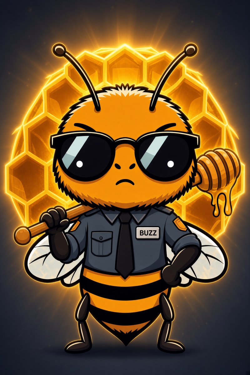 BuzzTheBouncer's tweet photo. Buzz is badass!
Protects the crypto hive, no paperhands allowed.
Buzz is all about conviction and commitment.
You on the list?
Support BouncerBee($BOUNCER) on pons!
#ROBINHOOD
#NEWMEME https://t.co/lxqro1MiNl