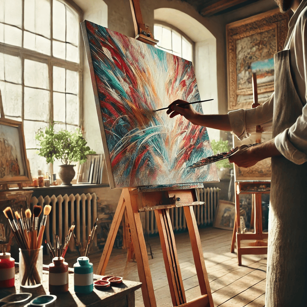 u0z3cFxYroBdoXm's tweet photo. Step into a sunlit studio and let acrylic colors guide your hands—small brushes, big feelings, one vibrant stroke at a time. https://t.co/3I6FEZ8yIJ