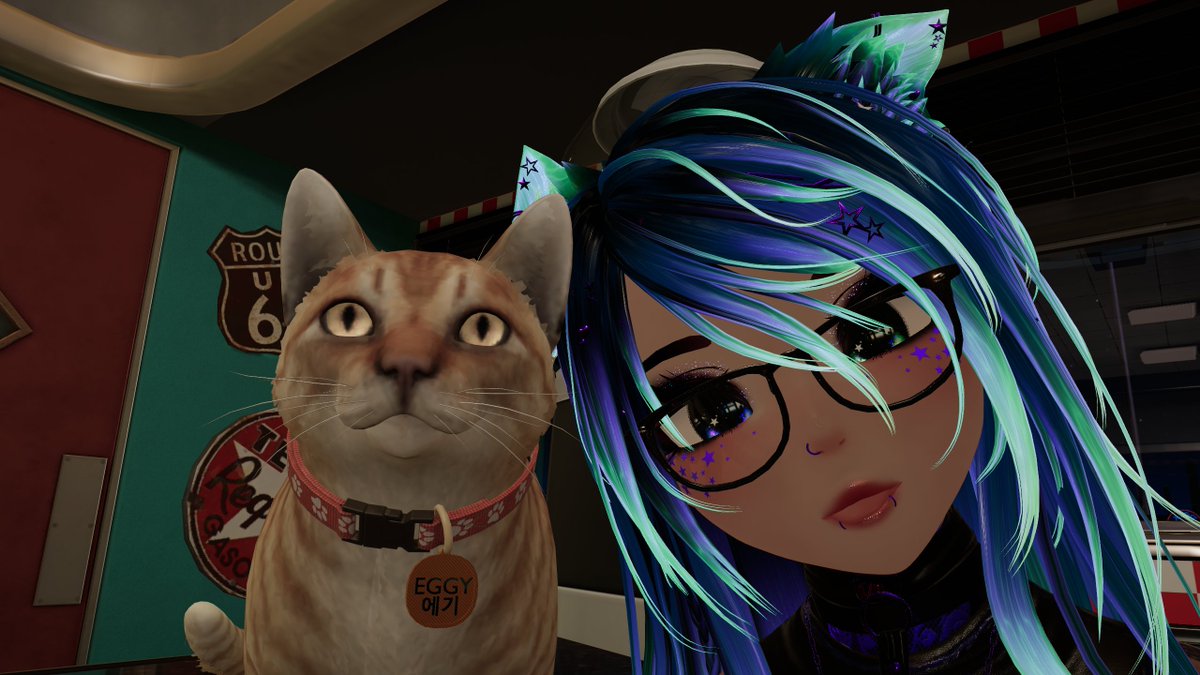 ElMijoVRC's tweet photo. Just relaxing with my pussy!! (cat :3)
#VRChat https://t.co/YLXfuJeYAn
