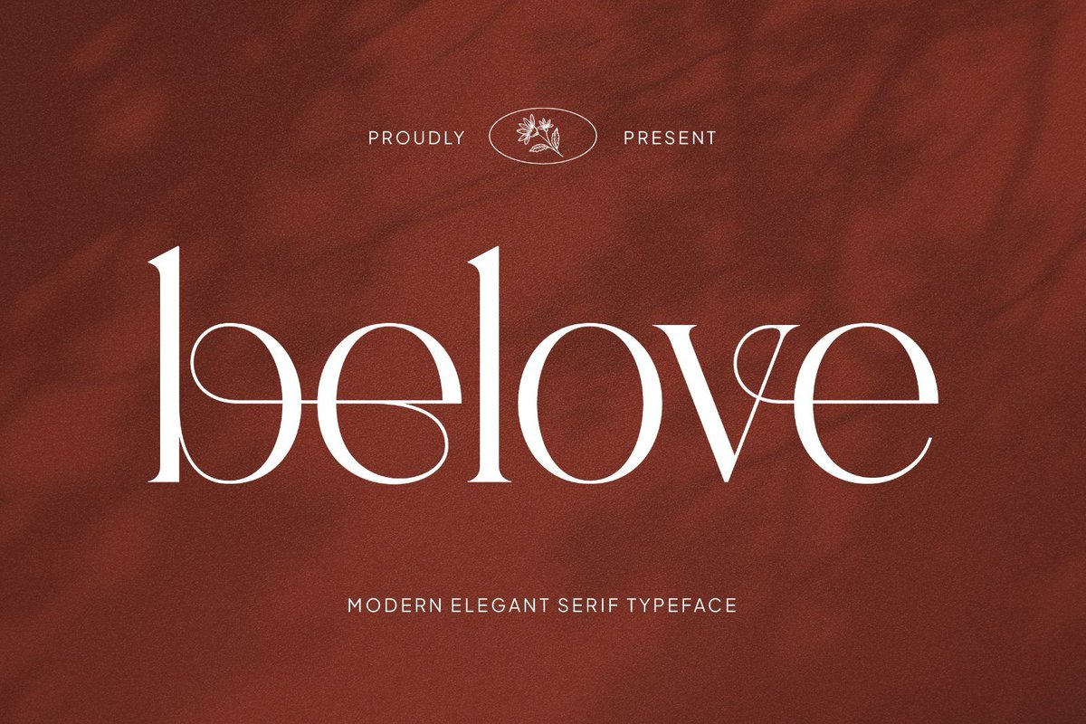marketorecom's tweet photo. Belove – Modern Elegant Serif
By Mahesans Co
🔗https://t.co/QcfEbRDoLG https://t.co/w5gzWMKYuk