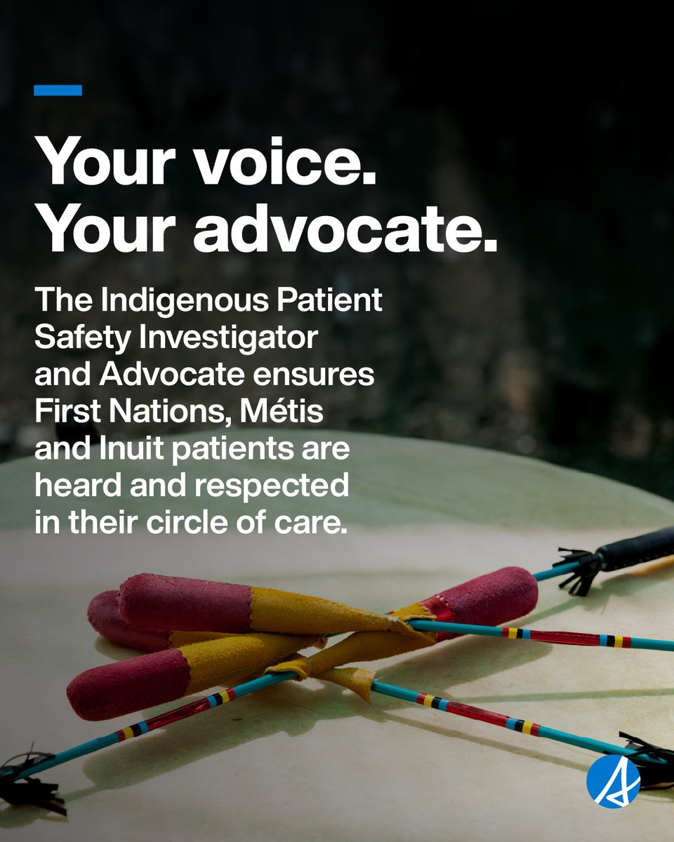 GoAHealth's tweet photo. Have a concern about your health care experience? 

The Indigenous Patient Safety Investigator and Advocate is here to listen, review, and advocate for your safety.

Your voice. Your advocate.
https://t.co/cqpw9ppMgC https://t.co/pQwsncAxl1