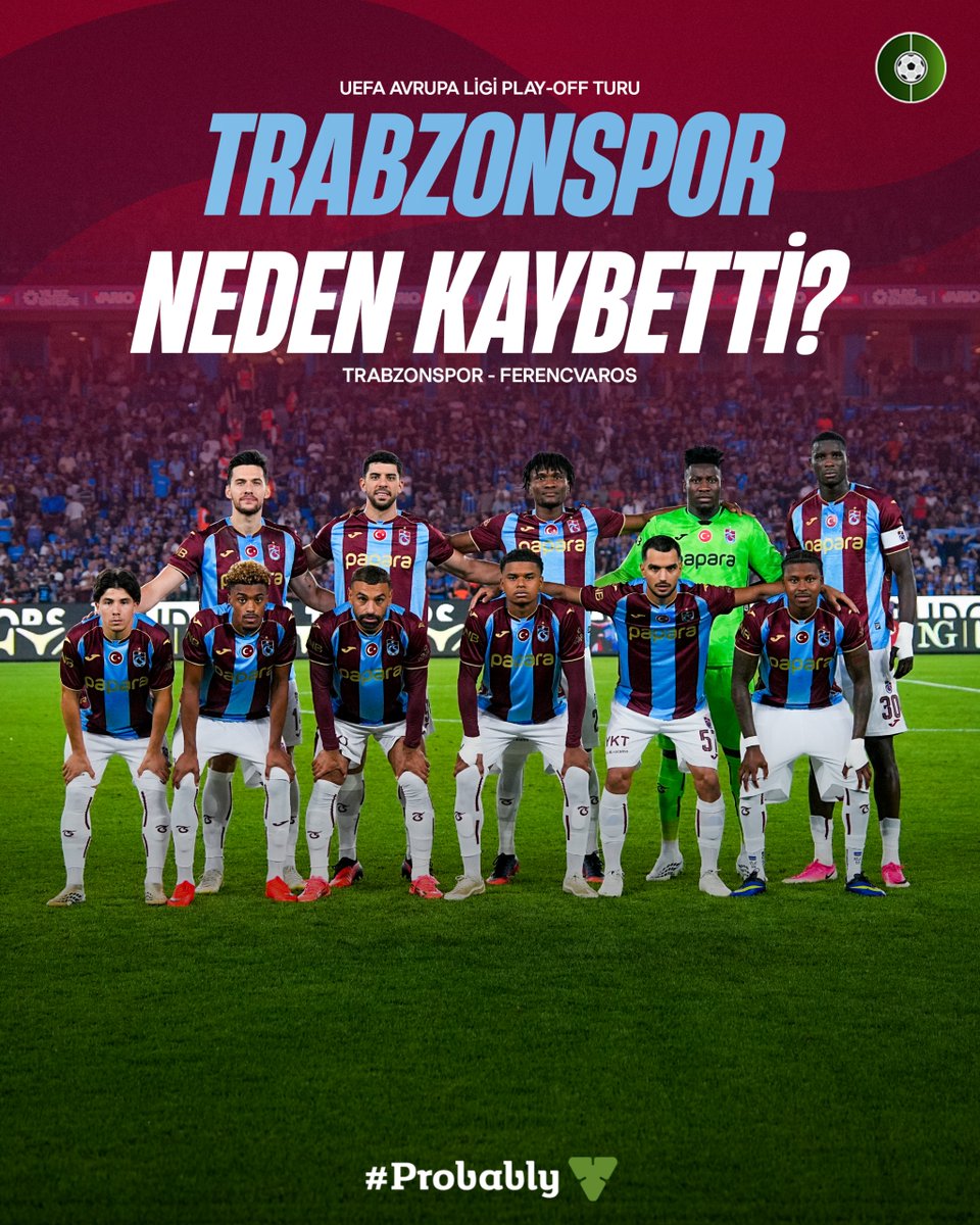 futbolarena's tweet photo. Sizce Trabzonspor neden kaybetti? #Probably https://t.co/iMMdK9fiui