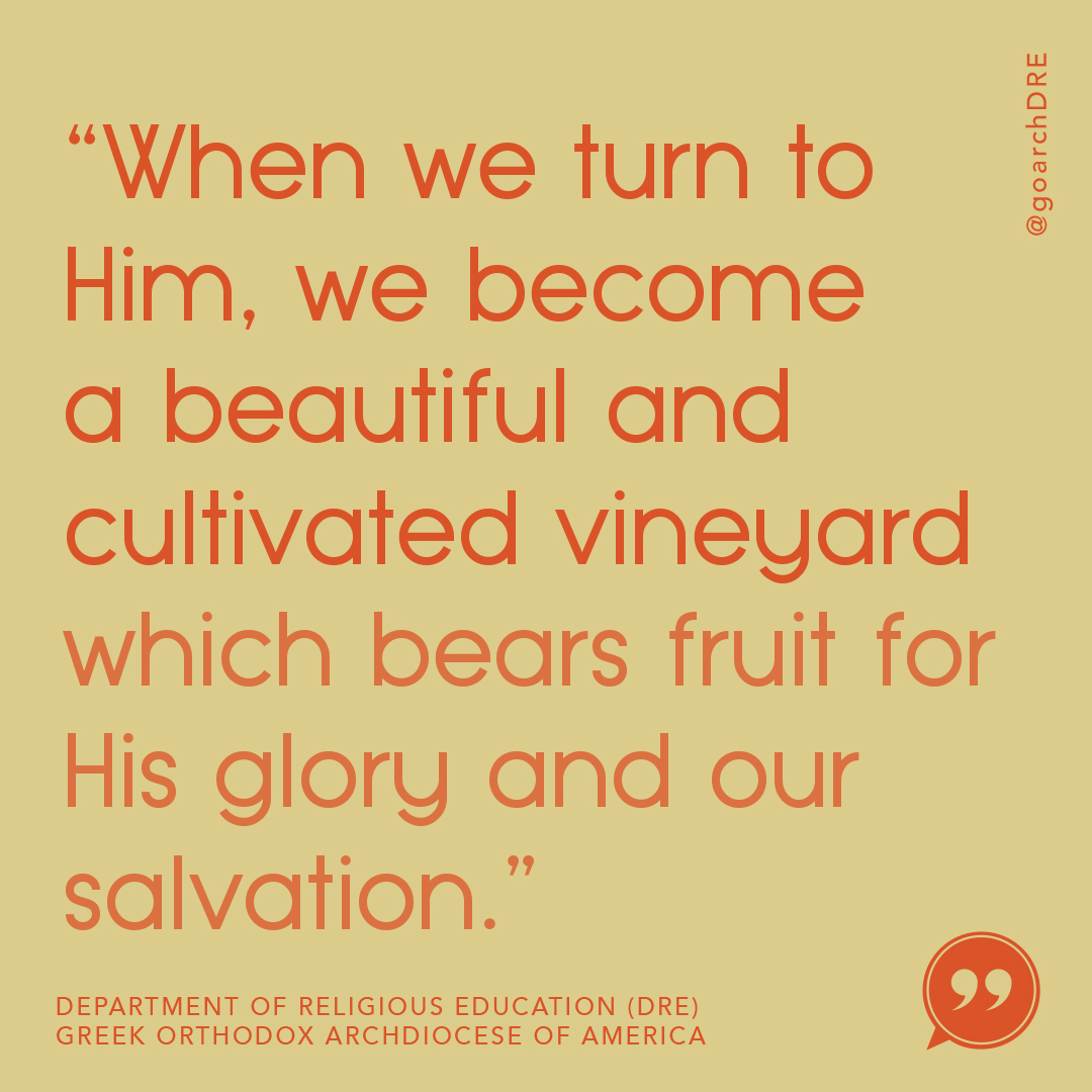 goarch's tweet photo. A life rooted in Christ becomes a vineyard that bears fruit for the glory of God.

→ Subscribe to @goarchDRE to learn more about the faith at: https://t.co/3yTQxFhVE8 https://t.co/TVZvaGIqU9