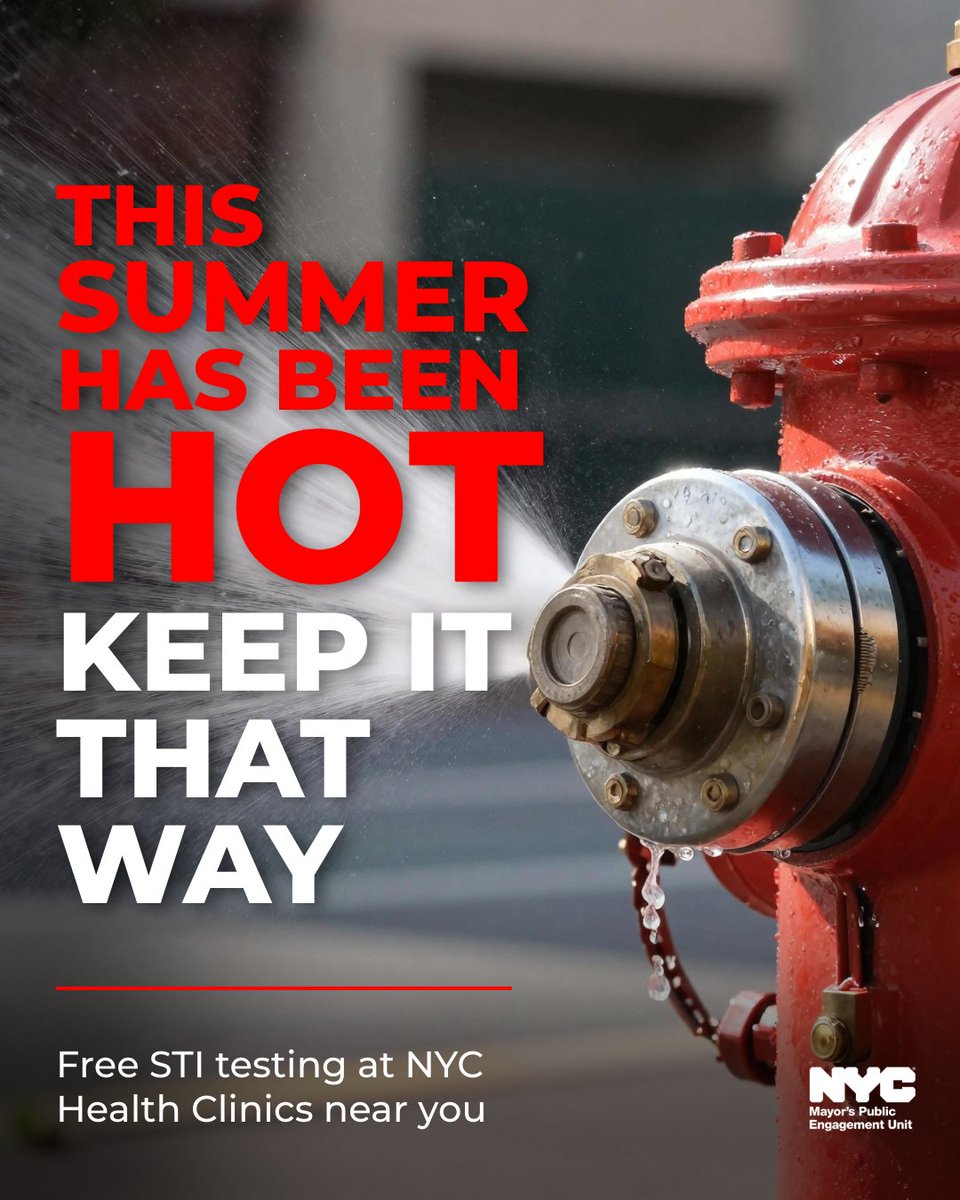 MayorsPEU's tweet photo. Did you know the NYC Sexual Health Clinics provide low- to no-cost services for sexually transmitted infections (STIs), including HIV? Visit https://t.co/Ru6rmptYdC for more details. https://t.co/dRNY0aWCex