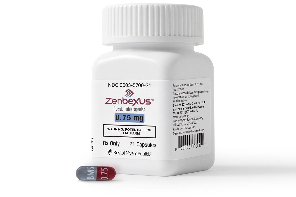 BioNJ_Org's tweet photo. U.S. FDA Grants Accelerated Approval to Bristol Myers Squibb's First CELMoD Therapy ZENBEXUS™, in Combination with Daratumumab and Hyaluronidase-fihj and Dexamethasone (ZDd) for Patients with Multiple Myeloma, as Early as First Relapse
https://t.co/Xe9dmoYH42

#MultipleMyeloma #CancerTreatment #Zenbexus #BristolMyersSquibb #FDAApproval #CancerResearch #PatientCare