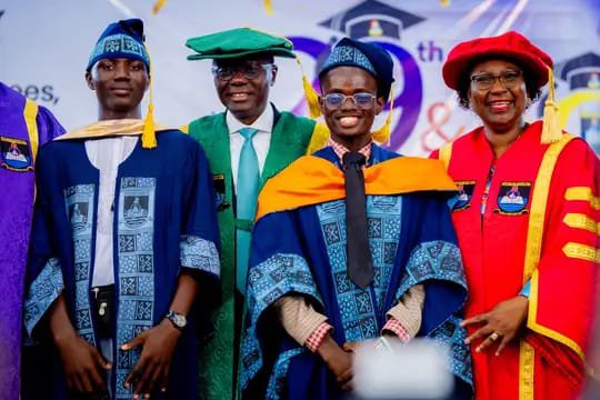AyilaraLawal's tweet photo. A Heartfelt Appreciation for a Memorable Honour
I remain deeply grateful to the Almighty Allah for the grace, strength and wisdom that brought me to this remarkable moment.
At the 29th and 30th Convocation Ceremony of Lagos State University, I was profoundly honoured to be recognised as the Best Graduating Student of the 2024/2025 Academic Session, having graduated with a CGPA of 4.96 out of 5.00.
This recognition is one that I will cherish for the rest of my life. It represents not only academic excellence, but also years of discipline, sacrifice, perseverance, sleepless nights, learning and unwavering determination.

I wish to express my deepest appreciation to the Executive Governor of Lagos State, Mr. Babajide Olusola Sanwo-Olu, for the extraordinary honour and generosity extended to me and other outstanding graduates.

Your decision to reward my academic achievement with a ₦20 million cash prize is a remarkable gesture that I do not take for granted. More than the financial value of the award, I deeply appreciate the message behind it: that excellence is seen, valued and rewarded.

Thank you, Your Excellency, for investing in education, celebrating young people and encouraging a culture of excellence in Lagos State. Your gesture has strengthened my resolve to use my education, skills and opportunities to contribute meaningfully to society.

I also extend my sincere appreciation to the Deputy Governor of Lagos State, Dr. Kadri Obafemi Hamzat, for your support and commitment to the advancement of education and human capital development in our dear State.

To the Vice-Chancellor of Lagos State University, Prof. Ibiyemi Olatunji-Bello, mni, NPOM, I am immensely grateful for your leadership and for the environment of excellence that continues to define LASU.

I appreciate the entire University Management, Senate, my lecturers, mentors, colleagues, friends and everyone who contributed to my journey.

LASU gave me more than a degree. It gave me an environment that challenged me to grow, think critically, serve and pursue excellence.

This achievement belongs to everyone who believed in me, prayed for me, supported me and encouraged me along the way.

As I begin this next chapter, I carry with me a profound sense of responsibility. The honour has raised the standard for me, and I am committed to ensuring that this achievement becomes a foundation for greater impact.

Thank you, Lagos State Government.
Thank you, Lagos State University.
Thank you, LASU family.
Thank you to everyone who made this journey possible.

With profound gratitude, I remain committed to excellence, service and impact.

4.96/5.00. Best Graduating Student.
A milestone achieved. A greater responsibility begins.

#LASU #LASU29th&30thConvocation #BestGraduatingStudent #AcademicExcellence #LagosState #Education #Excellence #Leadership #HumanCapitalDevelopment #Gratitude

@jidesanwoolu @LASUOfficial @sirjarus
@SirJarus @AskMichaelTaiwo @egi_nupe @taadelodun @DrJoeAbah . @Mr_JAGs
@IdrisAOni1 ,    @powerfulbadeeu . @LASUstreet  @lasulife