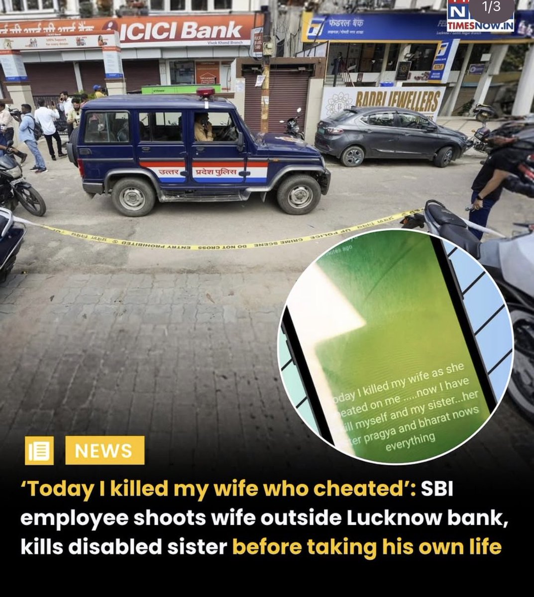 SamSiff's tweet photo. A man did it in self defence.

A wife who is habitual of doing extra marital affairs and is using laws to safeguard her acts.

A man has only one way ie self defence to save himself.. https://t.co/BaPjLMThhy