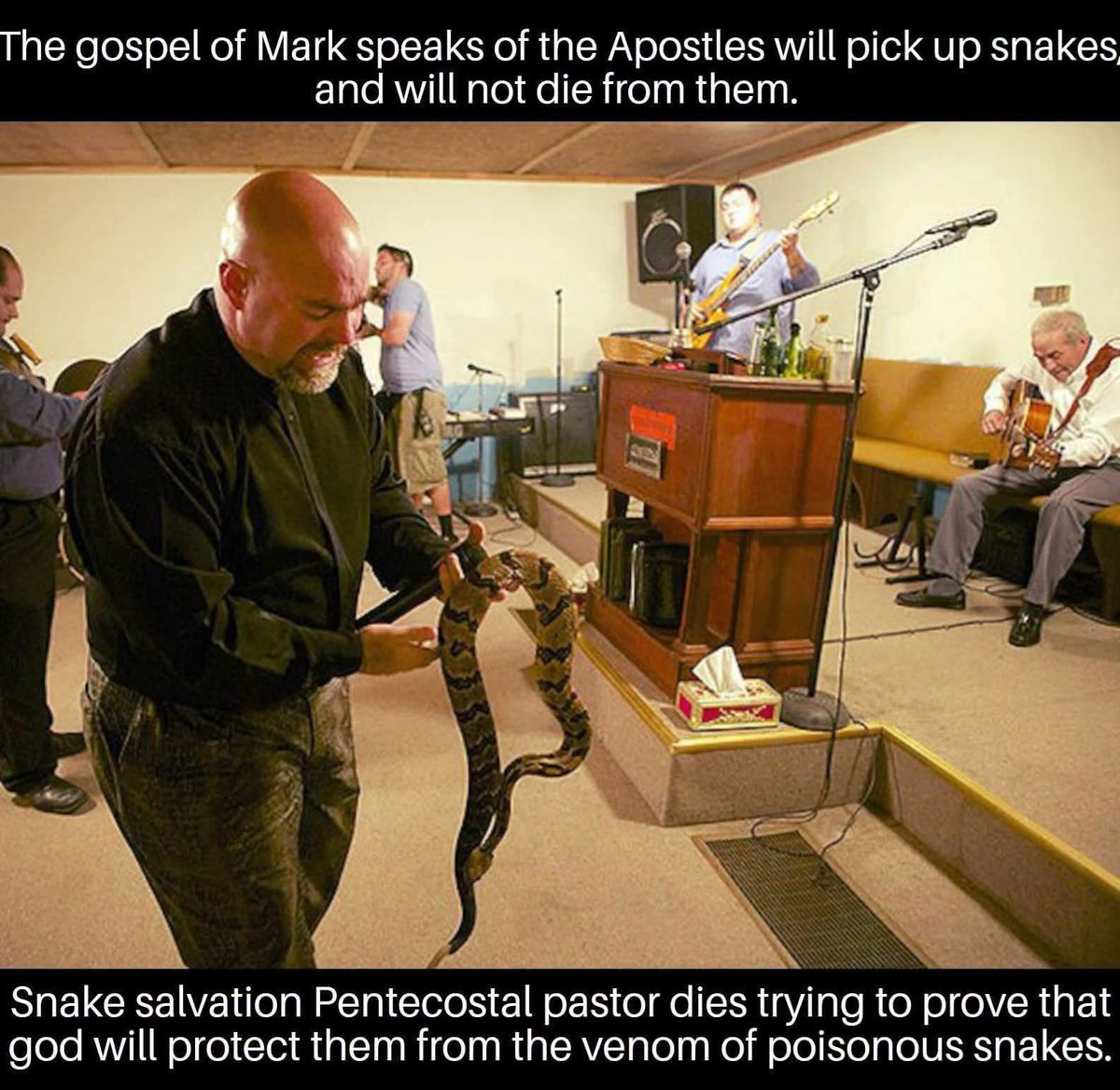 Atomsmade's tweet photo. Religion hijacks common sense! https://t.co/rAHrGI1mU7