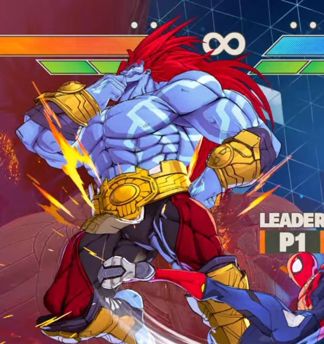 DTroopa1000's tweet photo. Why is the Champion Mogging me while getting his ASS KICKED?!!!!!!!!!
#MARVELTōkon #tokon_champion https://t.co/6TZwICo5BD