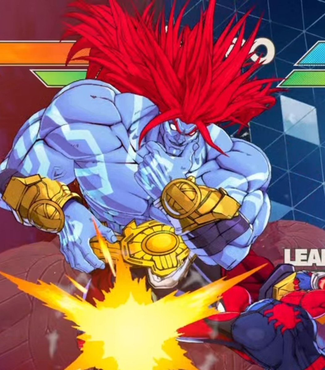 DTroopa1000's tweet photo. Why is the Champion Mogging me while getting his ASS KICKED?!!!!!!!!!
#MARVELTōkon #tokon_champion https://t.co/6TZwICo5BD