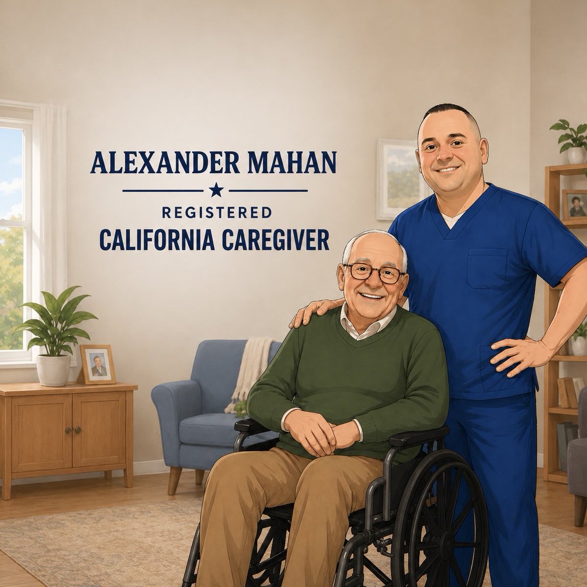 AlexanderMahanX's tweet photo. I'm officially a registered caregiver in California. Compassion, patience, and commitment are important to me, and I'm glad to help those in need.❤️ #caregiver #compassion #community #alexandermahan https://t.co/nvF4sxfsqU