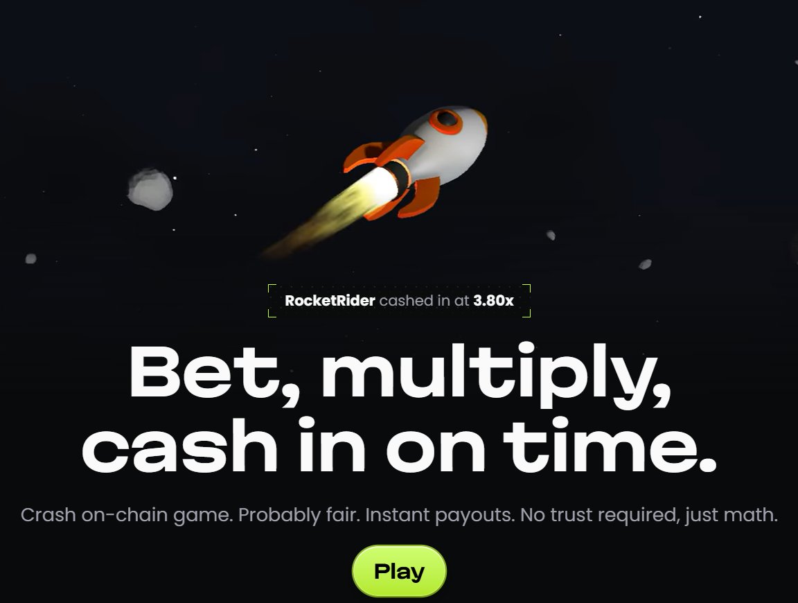 FabiusDefi's tweet photo. Robinhood Chain is getting more real consumer apps 👀

@astrofungame just went live on @RobinhoodCrypto Chain with some quite interesting mechanisms:

> Dual-lock randomness (committed seed chain + live block salt) means no one, including the operator, holds the full answer during betting.

> The bankroll is open - an ERC-4626 vault where anyone can deposit USDG and sit on the house side via ASTROLP.

They also added a light game layer (XP, 17 levels, quests, streaks, leaderboards) to drive retention without relying on token incentives.

I find the market's currently going through a cleanup of points-based GameFi and memecoins.

Things that tend to last longer are usually products with real recurring usage, real fees, and no dependence on emissions.

Astro is testing exactly that approach on a chain that’s pulling in normie liquidity (Robinhood + USDG).

No token means no dump schedule. The product has to prove itself through actual volume.

Although risks are still clear: high gambling variance on both sides, brand-new project, and unproven volume.

But from a design perspective, it’s one of the cleaner onchain money games I’ve seen recently, esp on RH.

Just launched. I’ll be watching volume and retention over the next few weeks.