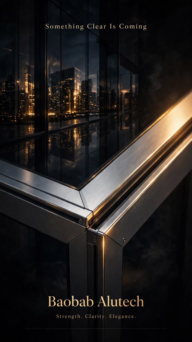BaobabAlutech's tweet photo. Baobab Alutech, we strive to deliver exceptional aluminum and glass solutions that combine functionality, durability, safety and contemporary across Ghana. @GTV_Ghana https://t.co/vfvZkIl0UA