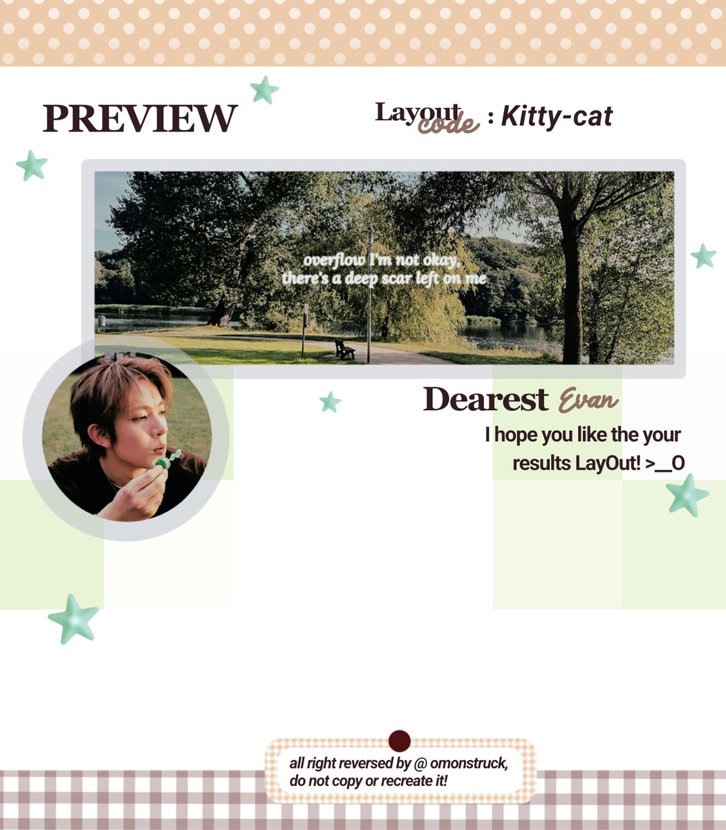 omonstruck's tweet photo. a repost would be appreciated, thanks! #zonauang 

binya tau enih kemaleman... tapi binya ada layout ready stock evan heeseung foto konsepnya! pricé bisa cekkie ALT yaw, free retext nick. mari habiskan lemyot evan ol >__O🩷 https://t.co/BjlsYqcGYx