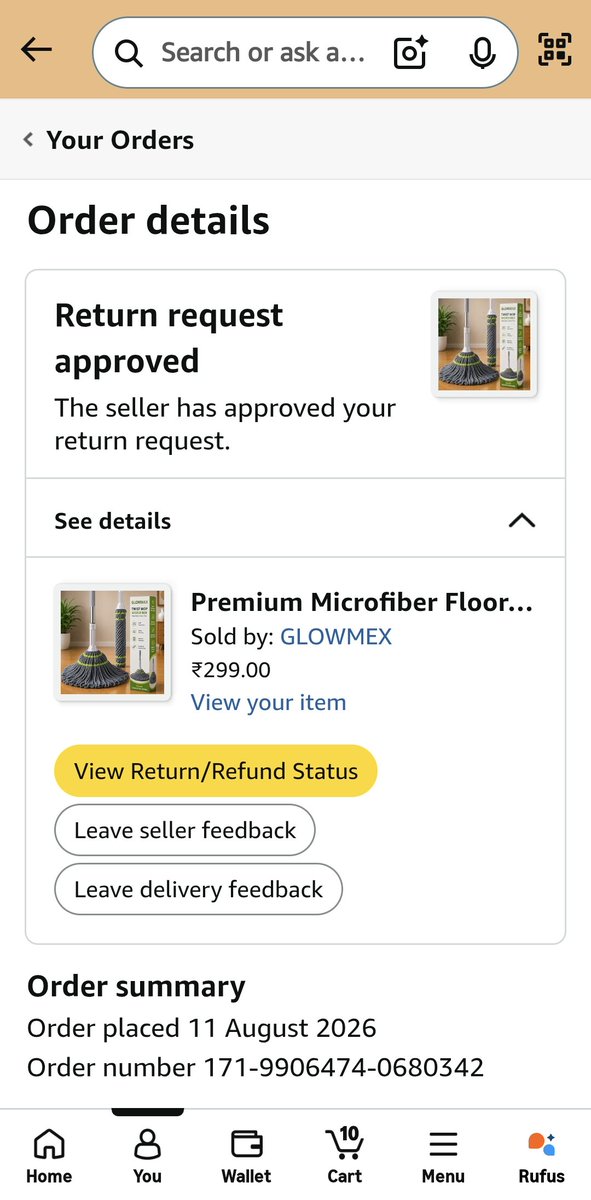 MuditSharm17855's tweet photo. What's this @amazon @amazonIN i have returned the product the seller has hold my refund and saying i returned different product first of all the delivery person haven't picked my product if it is not same the product i refunded.. the seller have only 5 reviews and still holded https://t.co/WEPDysYzGb