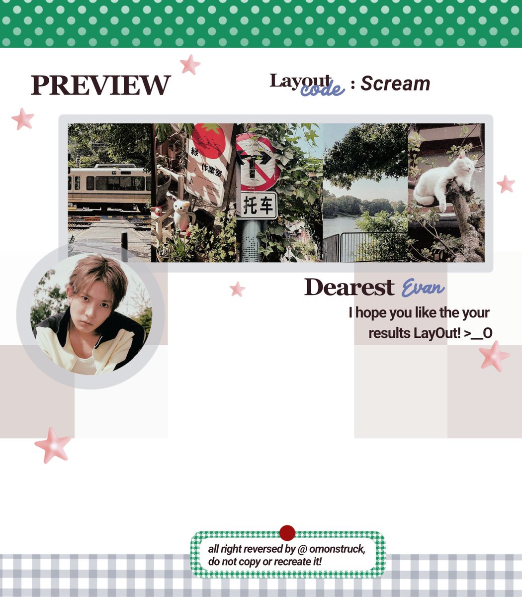omonstruck's tweet photo. a repost would be appreciated, thanks! #zonauang 

binya tau enih kemaleman... tapi binya ada layout ready stock evan heeseung foto konsepnya! pricé bisa cekkie ALT yaw, free retext nick. mari habiskan lemyot evan ol >__O🩷 https://t.co/BjlsYqcGYx