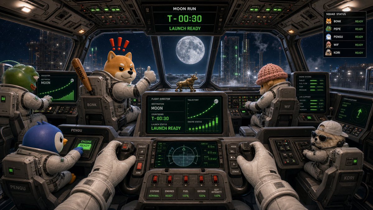 cryptos6_bk10x's tweet photo. “Crew secured. Cockpit sealed.” 🚀

“Navigation - Moon locked.”

“All systems green.”

“$BONK… your call.”

“T-minus 30 seconds.”

“LAUNCH READY.” 🌕📈

#LETSBONK https://t.co/vaATOYq5Ui