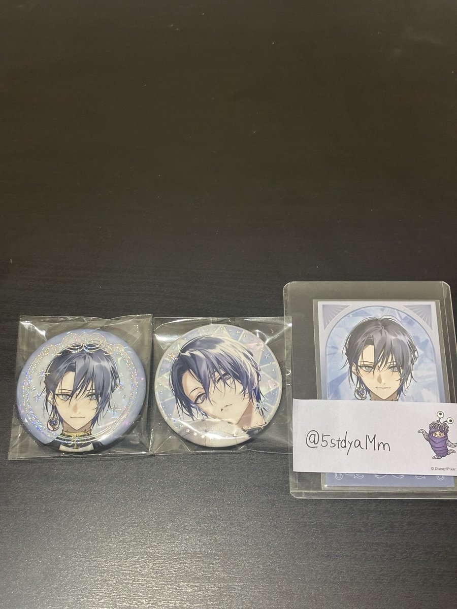5stdyaMm's tweet photo. 【交換】　にじさんじ Dytica 3rd Anniversary ランダム缶バッジ

【譲】1枚目、2枚目

【求】3枚目

郵送での交換を希望です。
少量でも交換しておりますので、検索からでもお気軽にお声がけいただけますと幸いです。 https://t.co/2MSMhJ4CCG