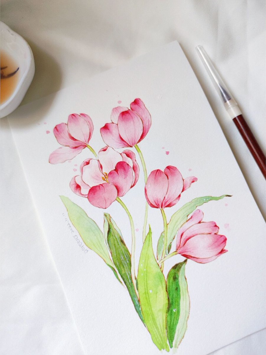 CarletCarleta's tweet photo. Develop a new hobby this weekend—try watercolor painting, it’s so relaxing!  #HobbyGrowth https://t.co/I1WHU2qHS6