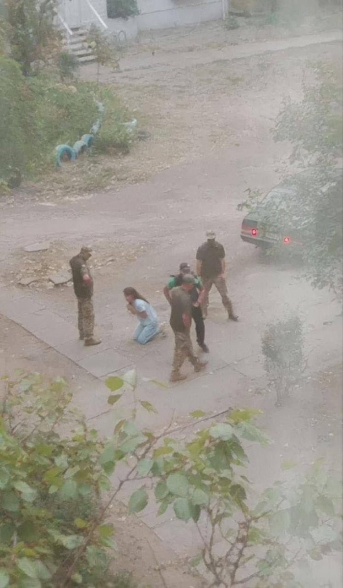 ABridgen's tweet photo. A Ukrainian woman begs on her knees for the armed forces not to take her husband away.

Hundreds of Slavs are being sent to die and kill other Slavs against their will while the dead are replaced by immigrants.
Is Burnham 100% behind Zelensky’s press gang or the distraught wife ? https://t.co/BGG5FIfuAB