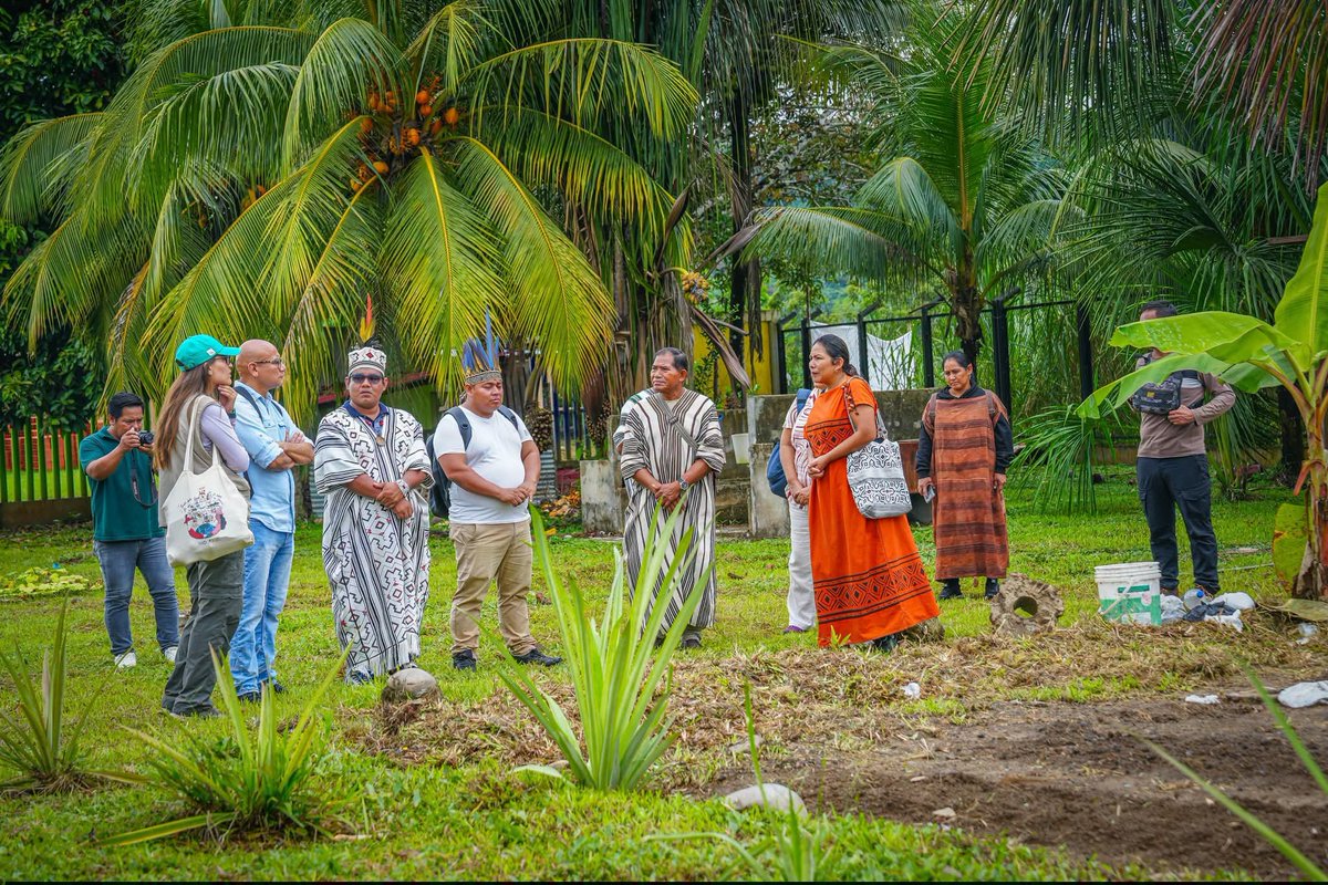 FAOPERU's tweet photo. #Hilo 1/2
🟢🟡 La @FAOenPeru participa en la Misión Técnica de Cooperación Internacional en Nuevo Mundo (Bajo Urubamba), un espacio de diálogo territorial para identificar necesidades, brechas y oportunidades en nutrición, salud, educación y desarrollo productivo. 🌱🤝 https://t.co/n7VjFBiwY5