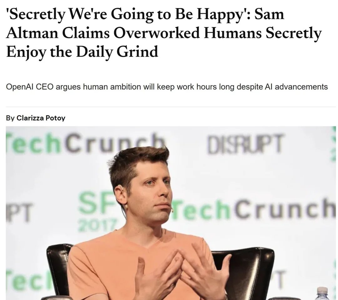 YourAnonNews's tweet photo. No one feels this way, Sam. Spend a day on a short order cook line. Try a 14 hour nursing night shift. An ER doctor's shift. Spend a summer in a plant or warehouse without A/C. Get up on a roof in 120F heat and work with hot tar. Sam can't. Sam's a pussy. No one enjoys this this, we all do it to survive capitalism.