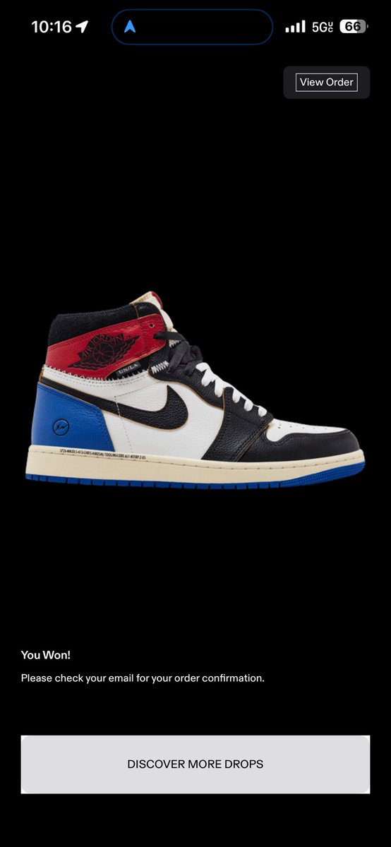 cslaughter9's tweet photo. @SneakerVisionz Thanks for the heads up. https://t.co/489ga5FROr