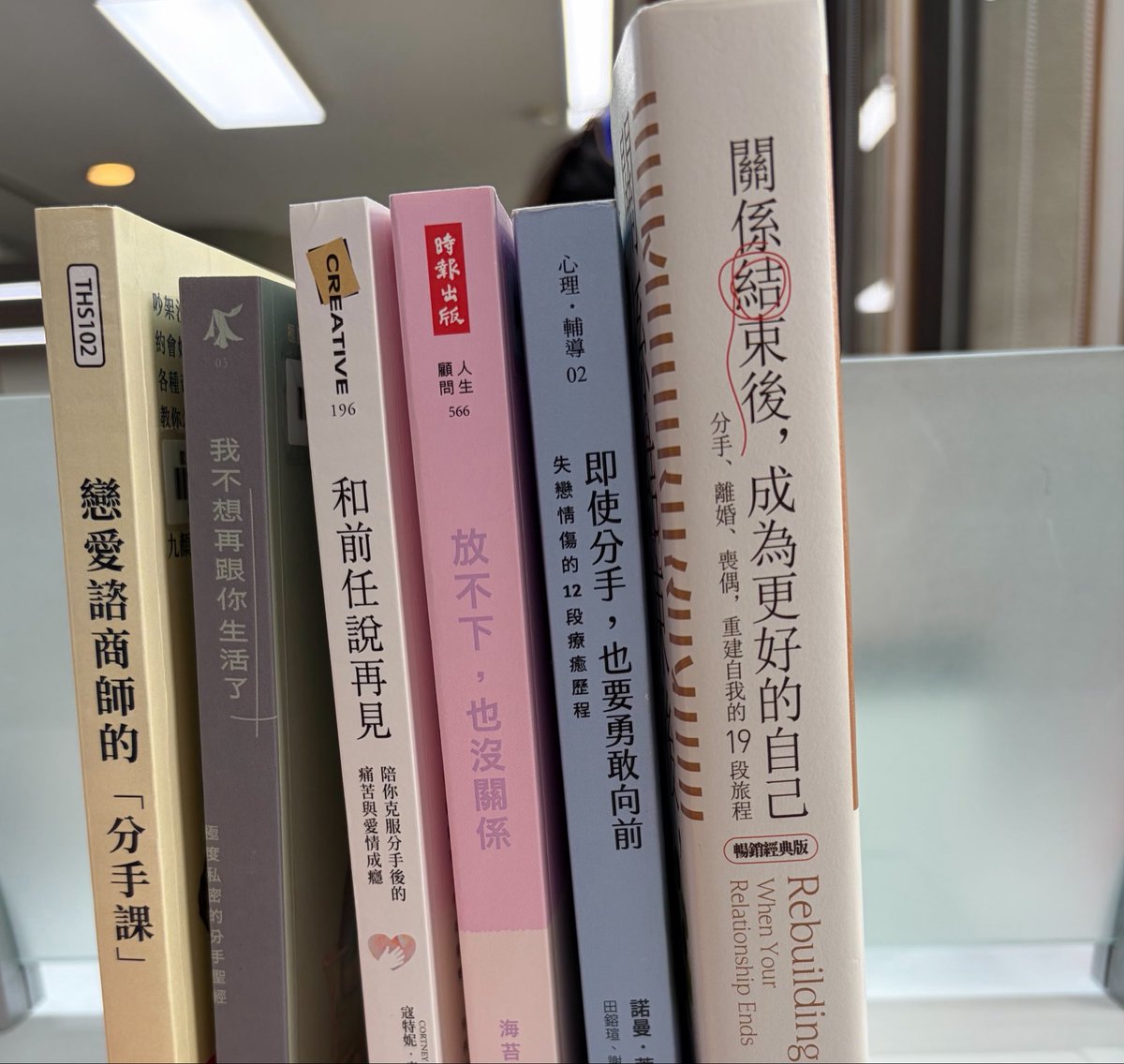 DoppelDog's tweet photo. 終於把這幾本書讀完了。為了講座想說多餵自己一系統性的意見。最喜歡的大概就是《關係結束後，成為更好的自己》

其實這本書1980年代就已經有初版，最近出了二版，我覺得裏面把關係結束後的歷程比喻成爬山是很有趣的想法

8/22 歡迎來下午我的講座，也歡迎來晚上的說書，一起讀讀這本實用指南📖 https://t.co/yk2jLmPmhw