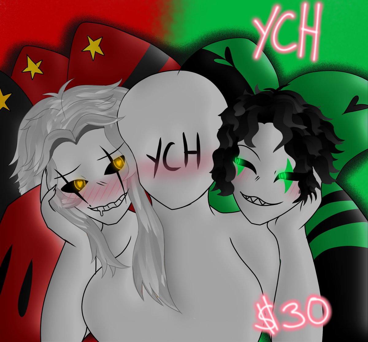 Ivyroseva's tweet photo. Ych for sale, come get your slots before there gone #digitalartㅤ #fyp #thefreakcircus https://t.co/ReKM4rnc5B