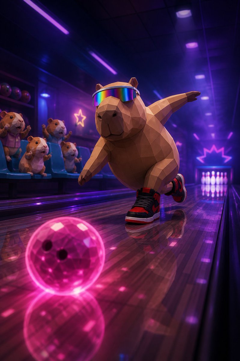 Capitodance's tweet photo. Capito bowling https://t.co/q9c77NTbZE