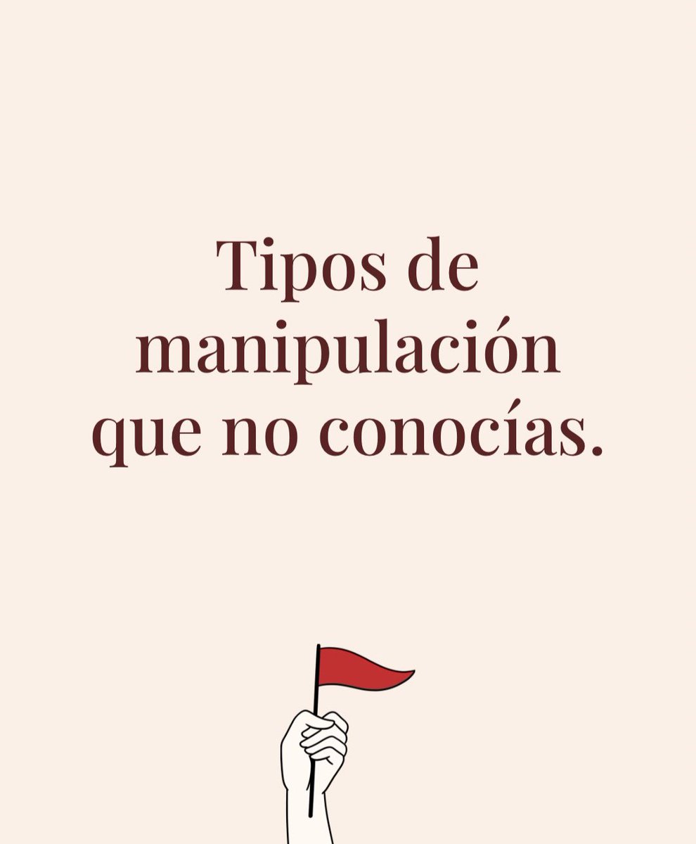 180Grado5's tweet photo. 🚩 6 Tipos de manipulación silenciosa que probablemente no conocías (y cómo identificarlos).🚩

🧵_🧵 https://t.co/AsH6Aa1lO2