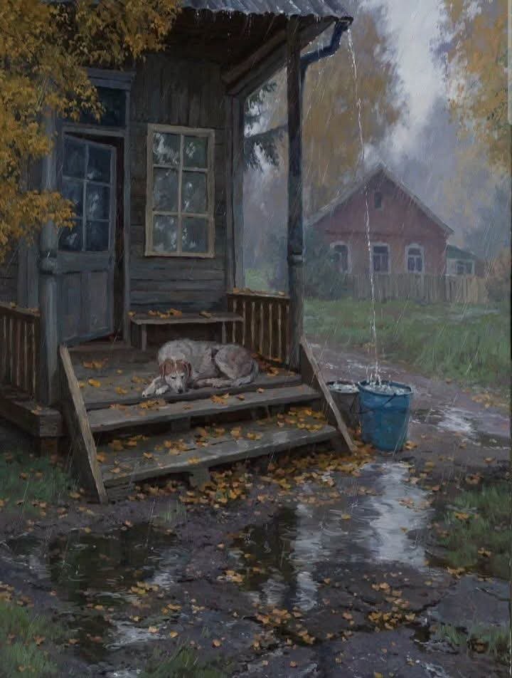 dinamittEros's tweet photo. Stanislav Brusilov.
Artista ruso, nacido en 1976.
Las hojas de otoño. 2023 https://t.co/Nk2hrkS8Zs