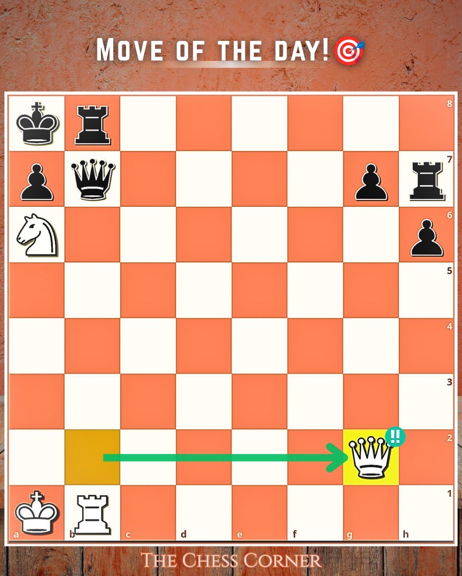 chessmaster02's tweet photo. Move of the day!🎯 #chess https://t.co/5ADz6dAQwt