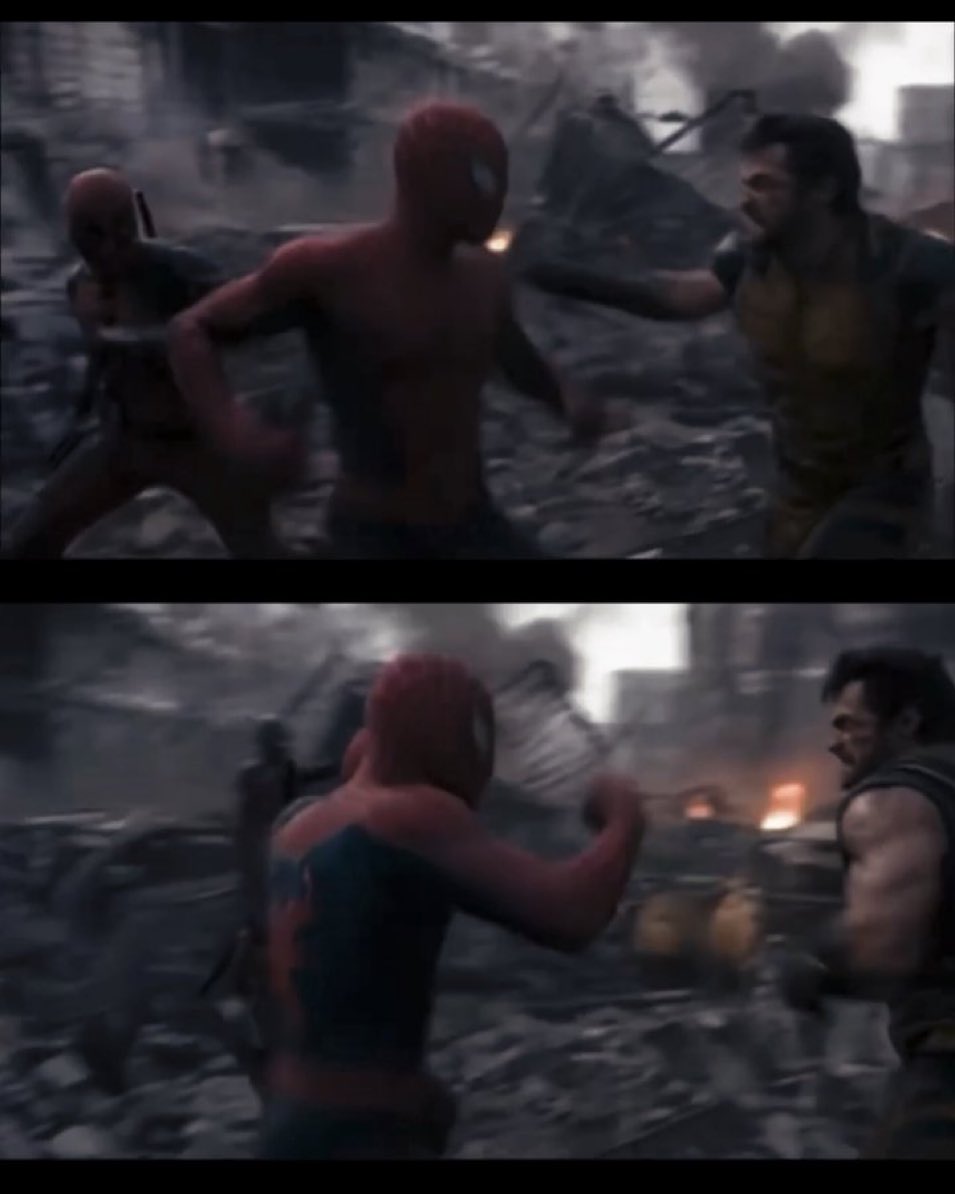 somosgeeksnews's tweet photo. Sí claro… supuesto primer vistazo del Spider Man de Tobey Maguire en ‘AVENGERS:DOOMSDAY’. https://t.co/R9Srmo4mr7