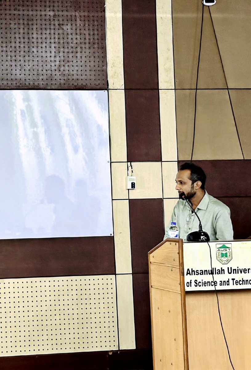 cybsajib's tweet photo. AUST Cyber Security &amp; AI  Club Speech delivery. Taking reward from VC Sir
#Sajibashrafulislam #Cybsajib #Education #Bangladesh https://t.co/AKp0W8J776
