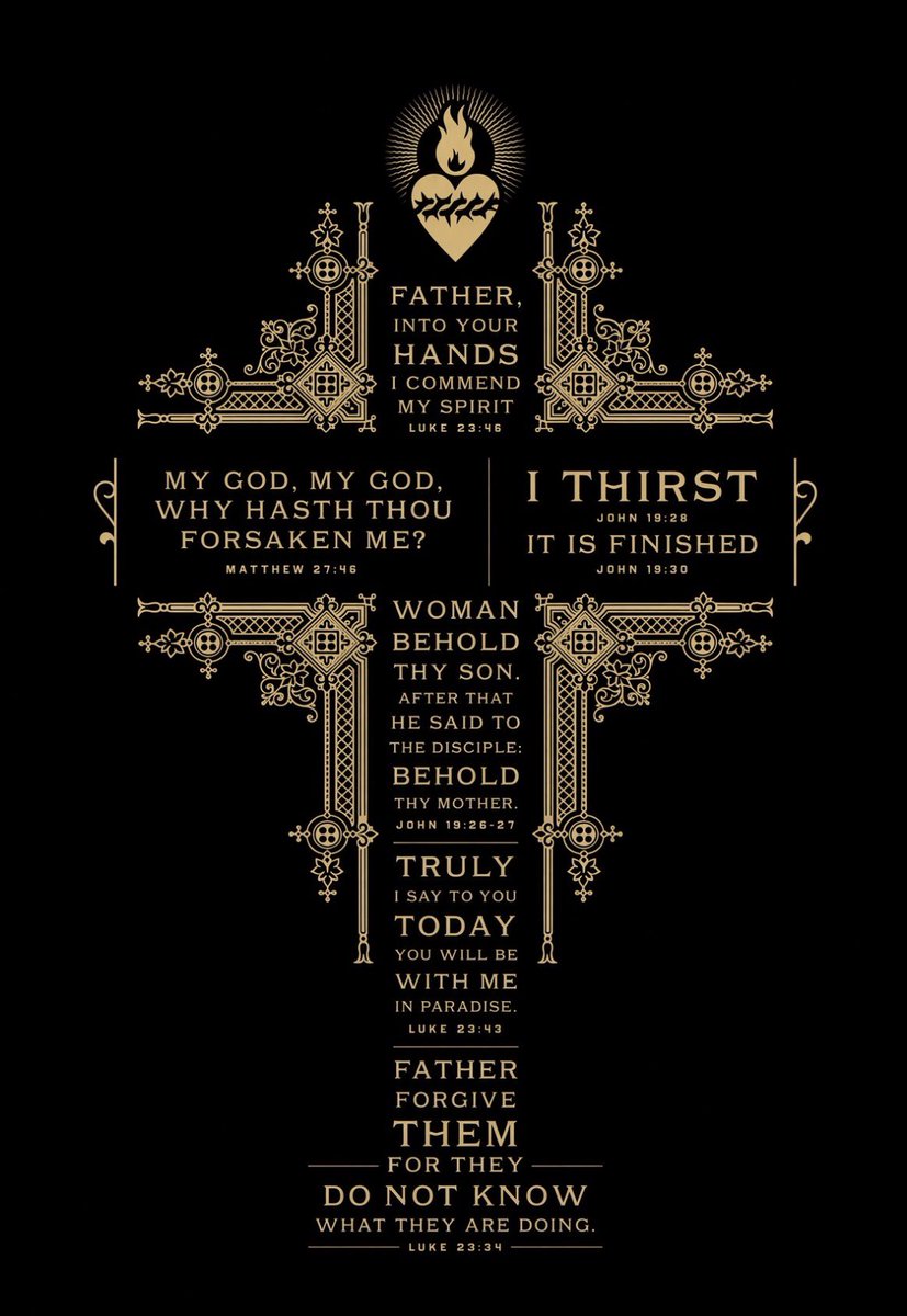 GrainneMcD92925's tweet photo. The last seven words of Christ 🕊️ https://t.co/hH3CRNpf7k