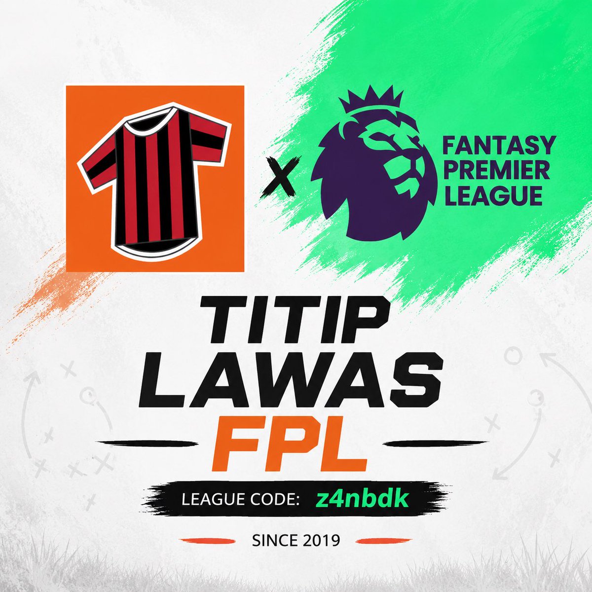TitipLawas's tweet photo. Bikin FPL buat seru-seruan aja.
Silahkan yang mau join.

Syarat:
- Wajib Follow X @/TitipLawas IG @/titiplawasnew dan Threads @/titiplawasnew
- Mention 3 teman di kolom komen
- Like dan Storykan postingan ini/ like dan repost postingan ini (untuk X)

Hadiah:

- Peringkat 1 akhir musim hadiah Jersey Original season 26/27
- ⁠Peringkat 2 akhir musim hadiah Jersey Original

https://t.co/XdbFbhO9tq

League Code: z4nbdk