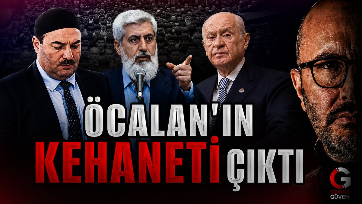 cevheritv's tweet photo. Öcalan'ın devlet yetkilileriyle görüşmesi sonrası yaptığı kehanet çıktı. Süleymanlılardan sonra Furkan Vakfı'na operasyon yapıldı. 
O kehanet neydi, hedef ne?
https://t.co/qpcUJvNCjg https://t.co/17mnSwQ8Ch