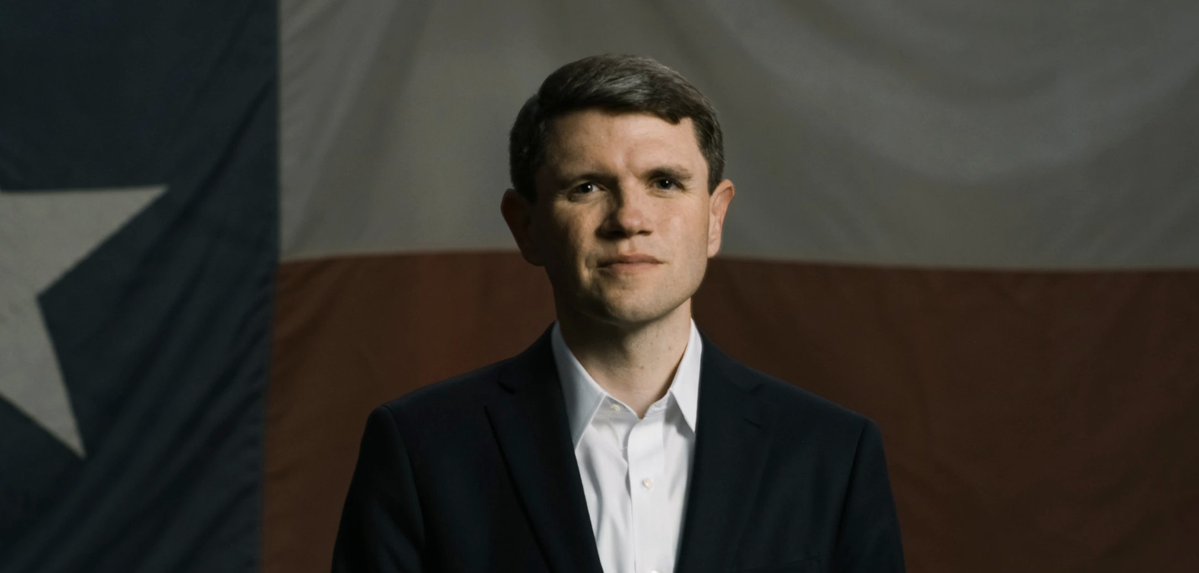 new_poli's tweet photo. This former teacher is going to take back Texas. https://t.co/KSMn04yZLp