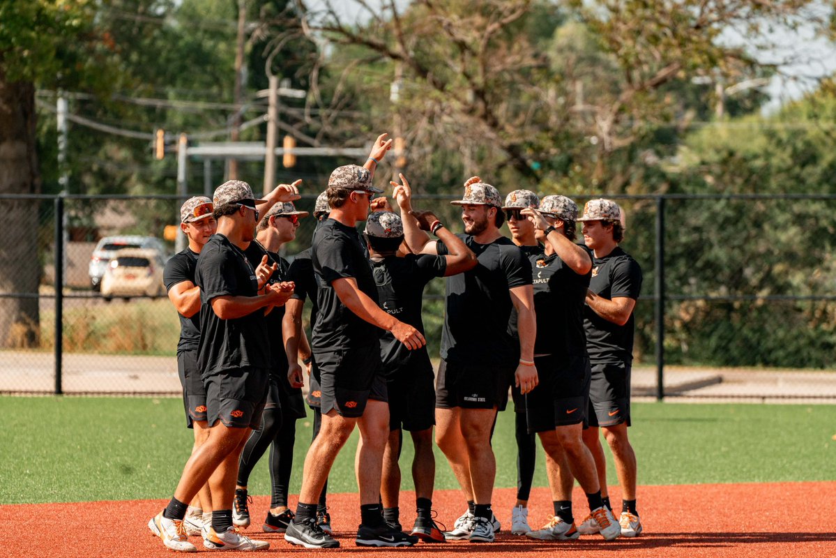 OSUBaseball's tweet photo. The boys are back in town

#GoPokes https://t.co/80Wlso7NPO