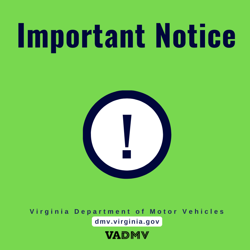 VirginiaDMV tweet picture