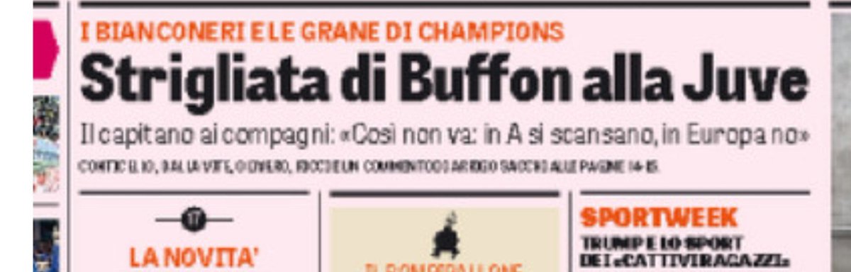 porompoebasta's tweet photo. Secondo solo a questa dichiarazione di #Buffon inventata di sana pianta dalla cazzetta rosa @juventibus https://t.co/Ak5bZiRzuG