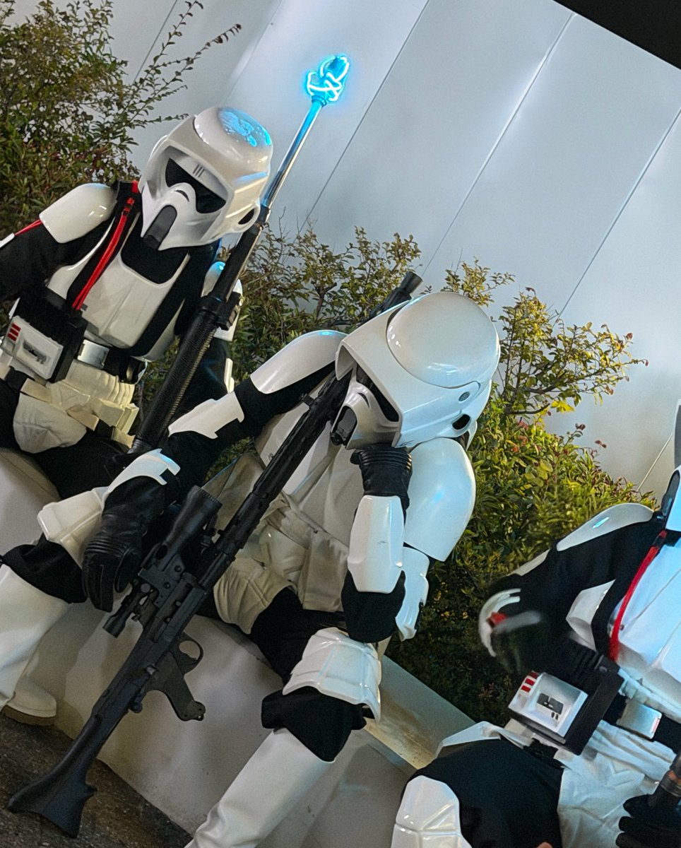 Halelfo4's tweet photo. スカウトトルーパーさんたち
かっこよかったし、可愛かった🥹

#501st https://t.co/xPpOHQv9Qw
